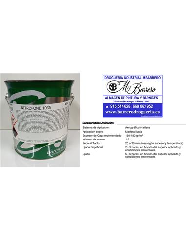 FONDO NITROCELULOSICO NITROFOND 1035 4 LT