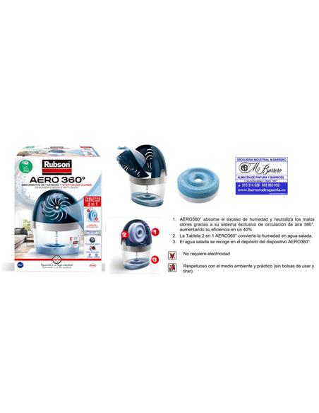 DESHUMIDIFICADOR RUBSON AERO 360 - UD