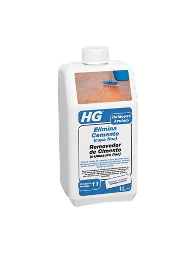 Hg elimina cemento (capa fina) -11-