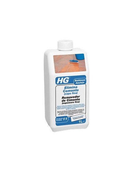 Hg elimina cemento (capa fina) -11-