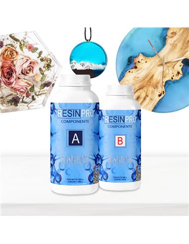 Resina epoxi multiusos transp 800 g no toxico