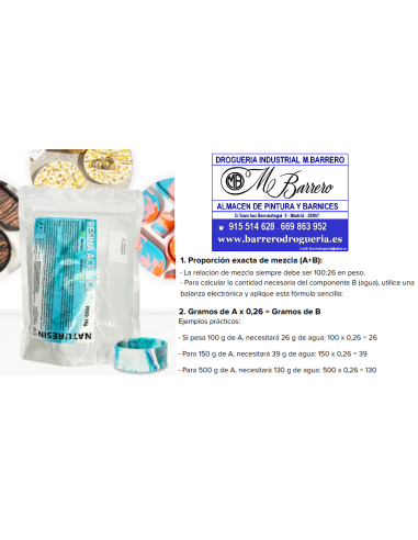 NATURESIN 1 KILO (RESINA ACRILICA)