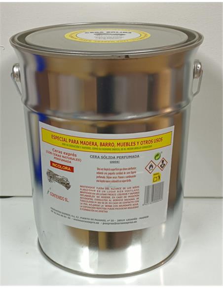 CERA SOLIDA INCOLORA LATA 5 LT