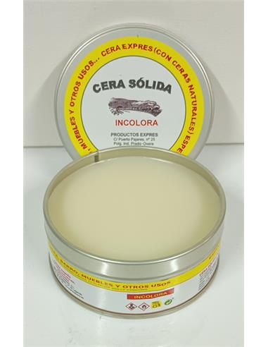 CERA SOLIDA INCOLORA  250 ml.