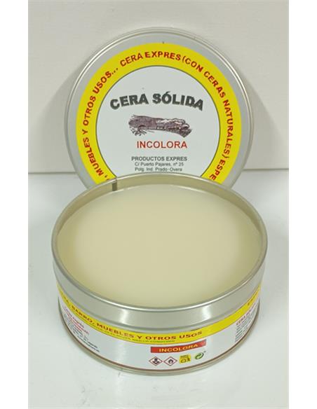 CERA SOLIDA INCOLORA  250 ml.