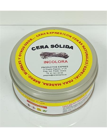 CERA SOLIDA INCOLORA  250 ml.
