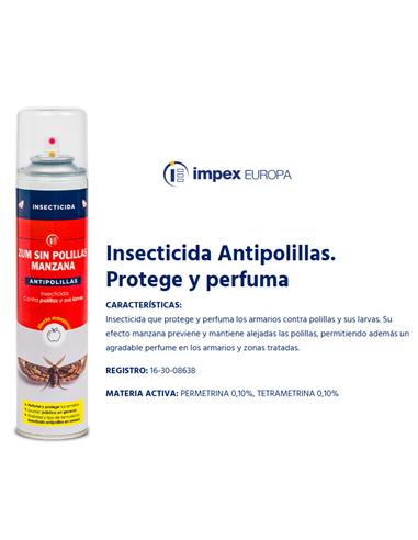 ZUM SIN POLILLAS MANZANA SPRAY 300 ml.