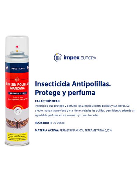 ZUM SIN POLILLAS MANZANA SPRAY 300 ml.