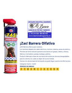 ZAS BARRERA OLFATIVA 600 ML SPRAY 2