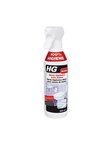 Hg spray limpiador higienico baños 500 ML.