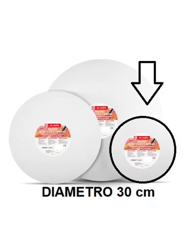 BASTIDOR ALG REDONDO ENTELADO 30 CM DIAMETRO