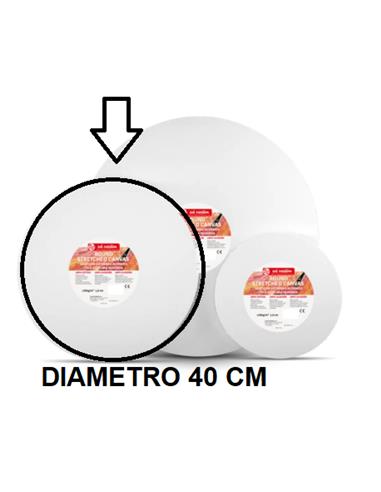 BASTIDOR ALG REDONDO ENTELADO 40 CM DIAMETRO