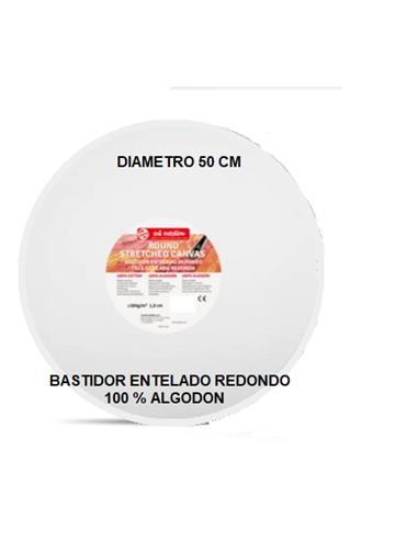 BASTIDOR ALG REDONDO ENTELADO 50 CM DIAMETRO