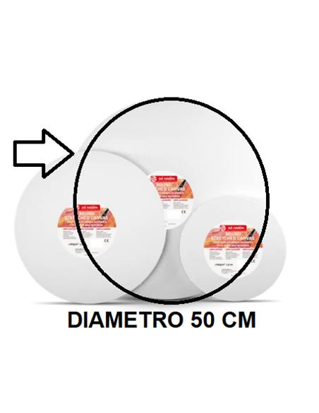 BASTIDOR ALG REDONDO ENTELADO 50 CM DIAMETRO