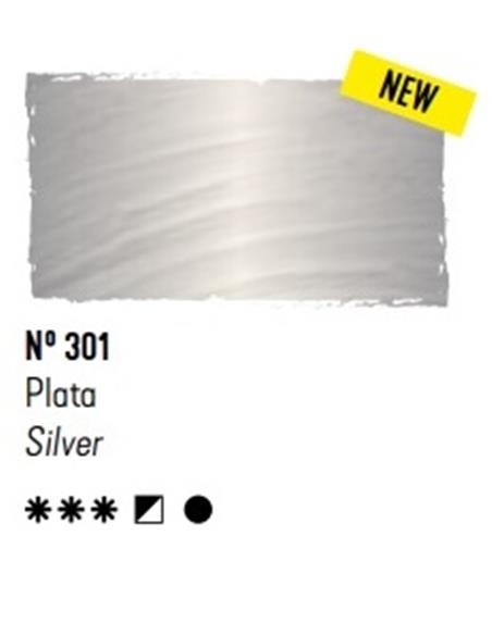 ACRILICO GOYA ESTUDIO PLATA 125 ml.