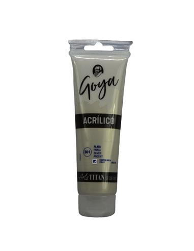 ACRILICO GOYA ESTUDIO PLATA 125 ml.