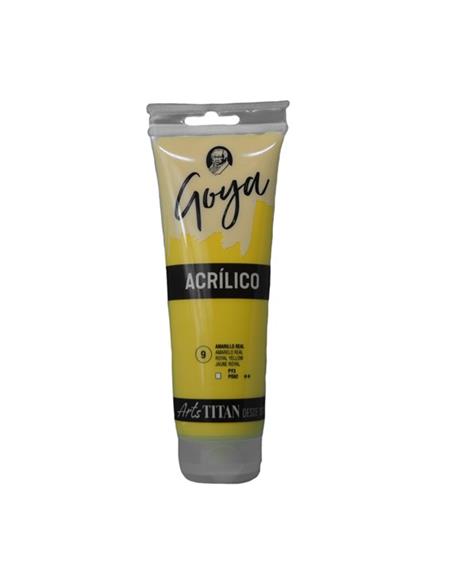 ACRILICO GOYA ESTUDIO AMARILLO REAL 230 ml.