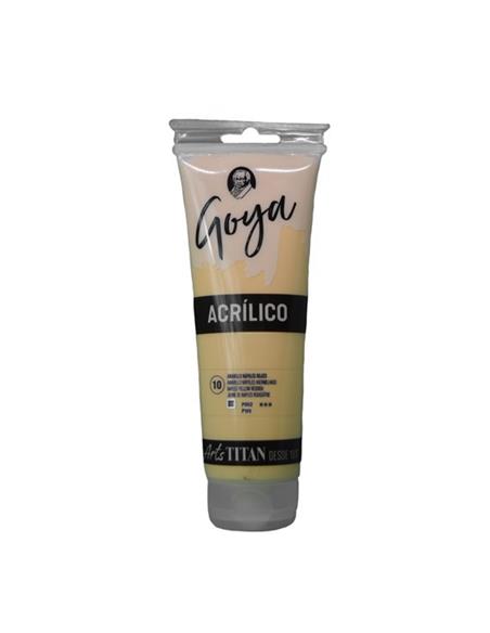 ACRILICO GOYA ESTUDIO AMARILLO NAP. ROJIZO 230 ml.