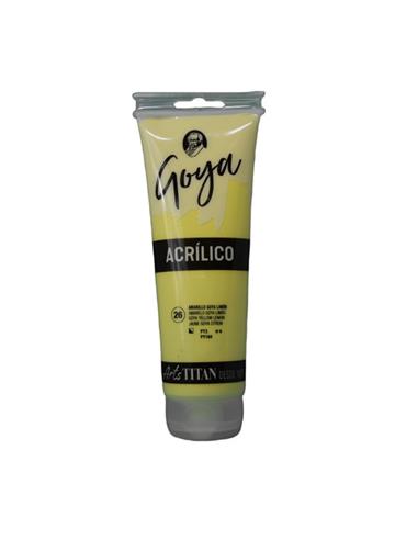 ACRILICO GOYA ESTUDIO AMARILLO GOYA LIMON 230 ML