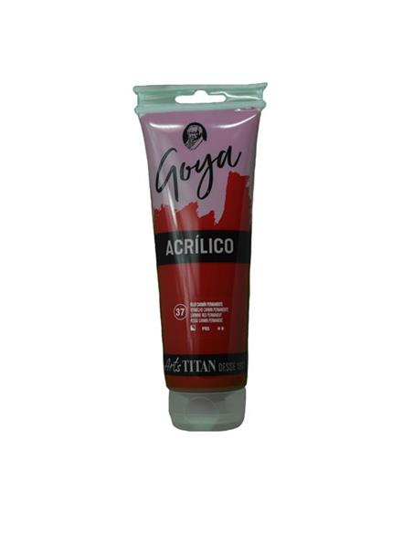 ACRILICO GOYA ESTUDIO ROJO CARMIN PERM 230 ML