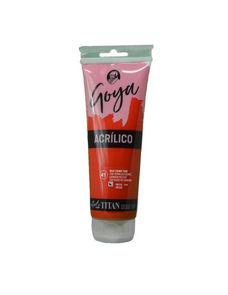ACRILICO GOYA ESTUDIO ROJO CADMIO TONO 230 ML