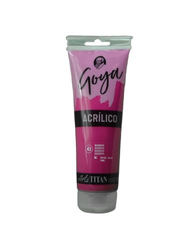 ACRILICO GOYA ESTUDIO MAGENTA 230 ML