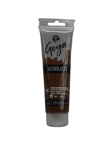 ACRILICO GOYA ESTUDIO TIERRA SOMBRA TOSTADA 230 ML