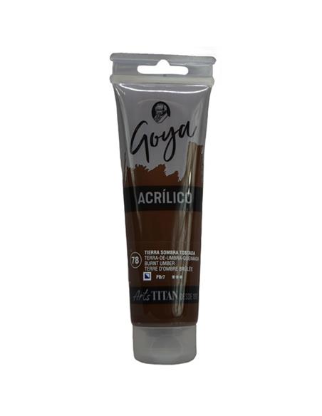 ACRILICO GOYA ESTUDIO TIERRA SOMBRA TOSTADA 230 ML