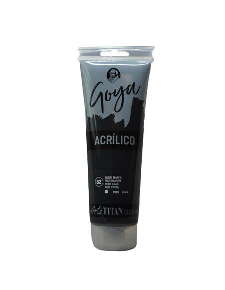 ACRILICO GOYA ESTUDIO NEGRO MARFIL 230 ML
