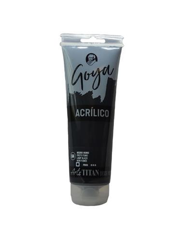 ACRILICO GOYA ESTUDIO NEGRO HUMO 230 ML