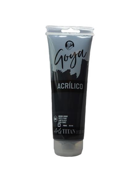 ACRILICO GOYA ESTUDIO NEGRO HUMO 230 ML