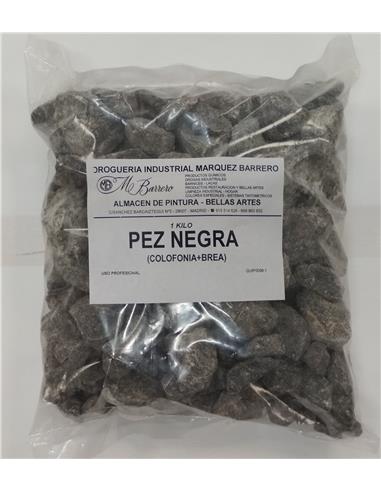 PEZ NEGRA (COLOFONIA+BREA) 1 KG.