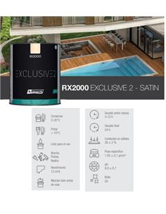 EXCLUSIVE 2 - INCOLORO SATINADO 5 LITROS. 2