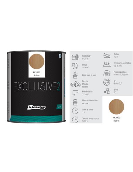 EXCLUSIVE 2 - ROBLE SATINADO 250 ml