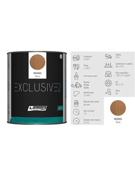 EXCLUSIVE 2 - TECA SATINADO 250 ml