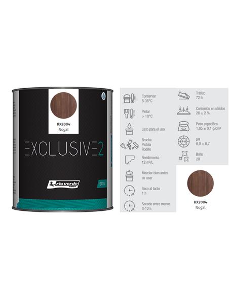 EXCLUSIVE 2 - NOGAL SATINADO 750 ml