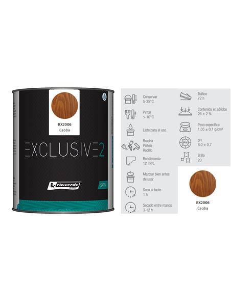 EXCLUSIVE 2 - CAOBA SATINADO 250 ml