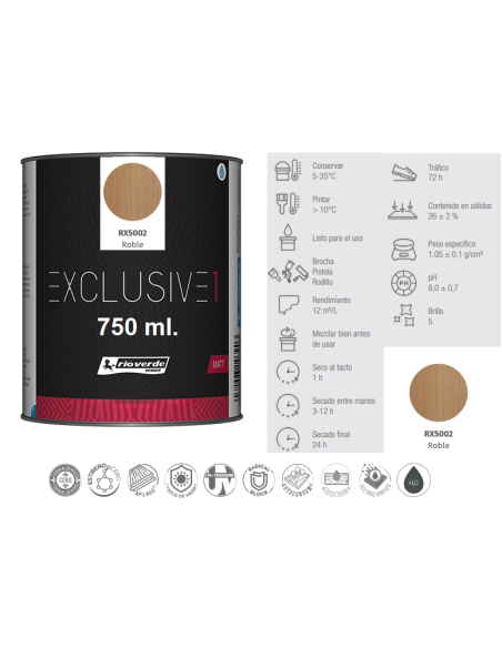 Exclusive 1 - roble 750 ml.