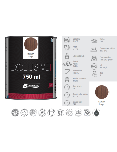 Exclusive 1 - nogal 750 ml.