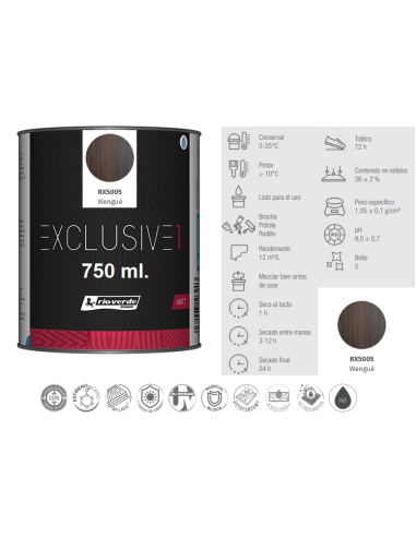 Exclusive 1 - wengue 750 ml.