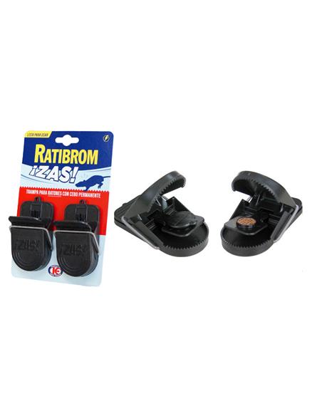 RATIBROM !ZAS! BLISTER TRAMPA RATONES