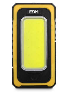 LINTERNA LED SOLAR RECARGABLE-IMAN 10w 750 lm