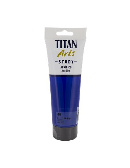 ACRILICO STUDY AZUL TITAN 250 ml.