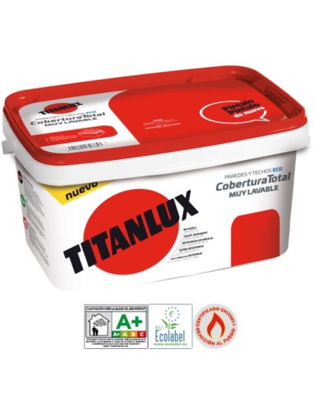 Titanlux cobertura total azul artico - 4 lt