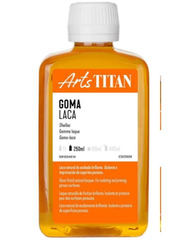 GOMA LACA TITAN 250 ml.