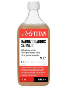 BARNIZ CUADROS SATINADO TITAN 1 Lt.