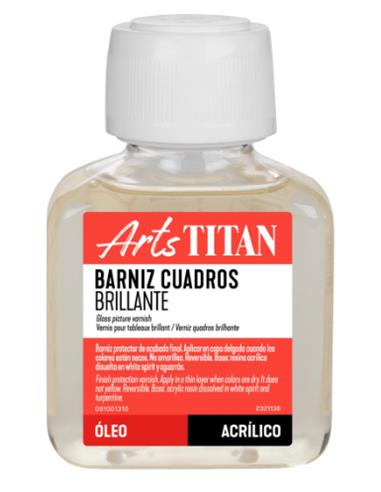 BARNIZ PARA CUADROS BRILLANTE TITAN 100 ml.