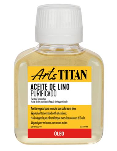 ACEITE DE LINO PURIFICADO TITAN  100 ml.