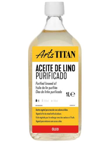 ACEITE DE LINO PURIFICADO TITAN  1 Lt.