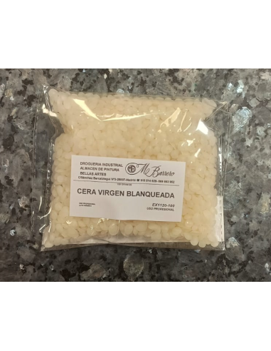 CERA VIRGEN BLANQUEADA 100 GRAMOS